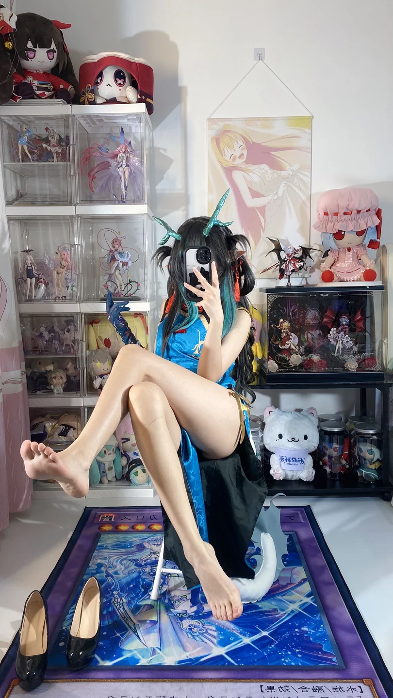 白栎Shirly - No.015 夕染尘烟 [130P,26V-7.01GB] 上 tg@simisebaisi 【丝足阁】055.webp